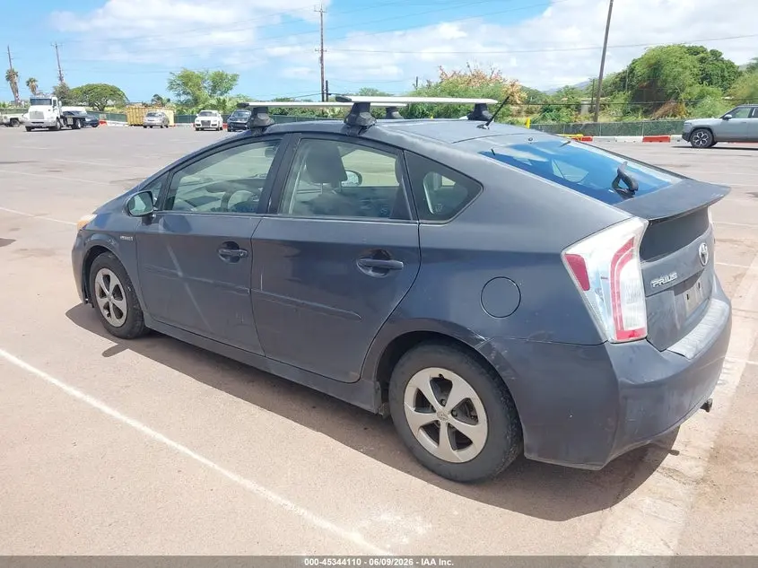 2013 TOYOTA PRIUS FIVE/FOUR/THREE/THREE SE/TWO