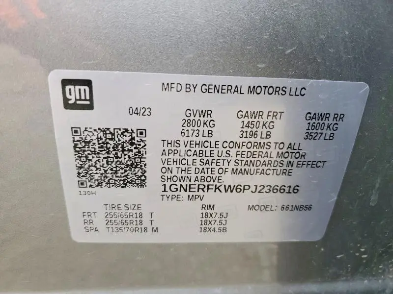 2023 CHEVROLET TRAVERSE LS  