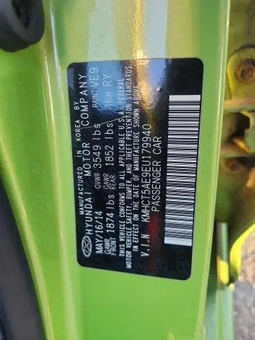 2014 HYUNDAI ACCENT GLS  