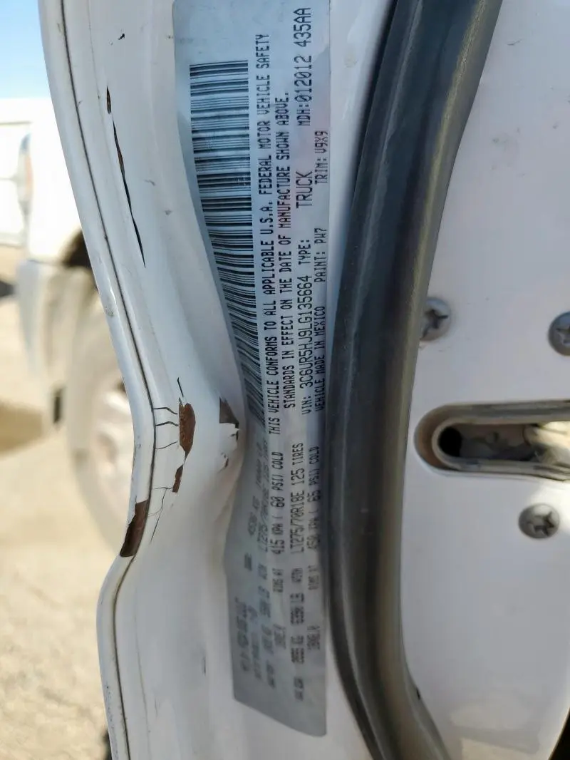 2020 RAM 2500 TRADESMAN  