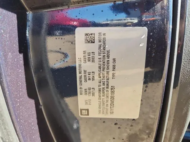 2013 CHEVROLET CORVETTE GRAND SPORT  