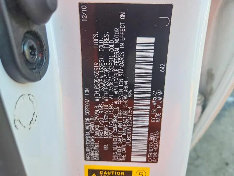 2011 LEXUS RX 450H  