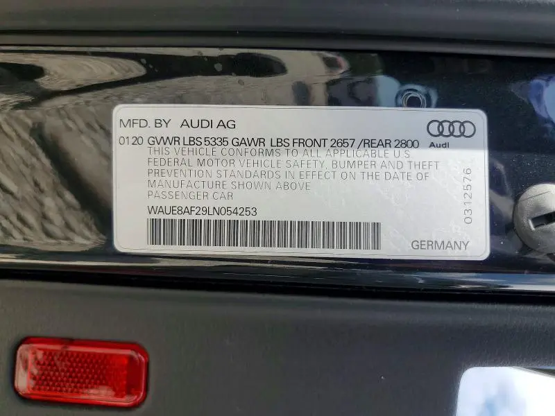 2020 AUDI A6 PREMIUM PLUS  