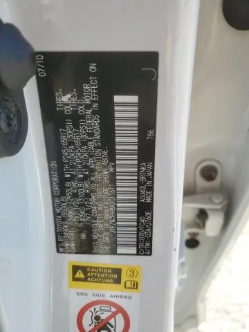 2010 TOYOTA HIGHLANDER   