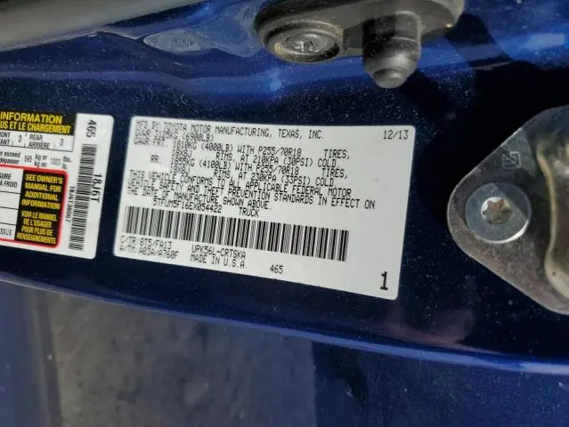 2014 TOYOTA TUNDRA DOUBLE CAB SR  