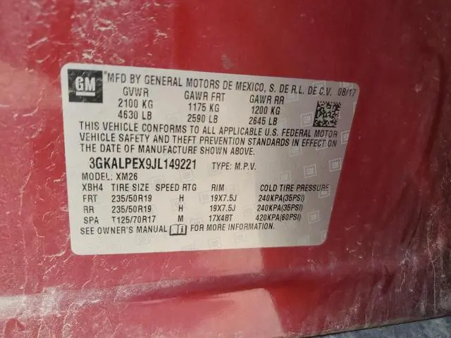 2018 GMC TERRAIN SLT  