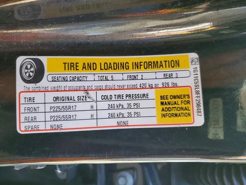 2015 CHEVROLET MALIBU 1LT  