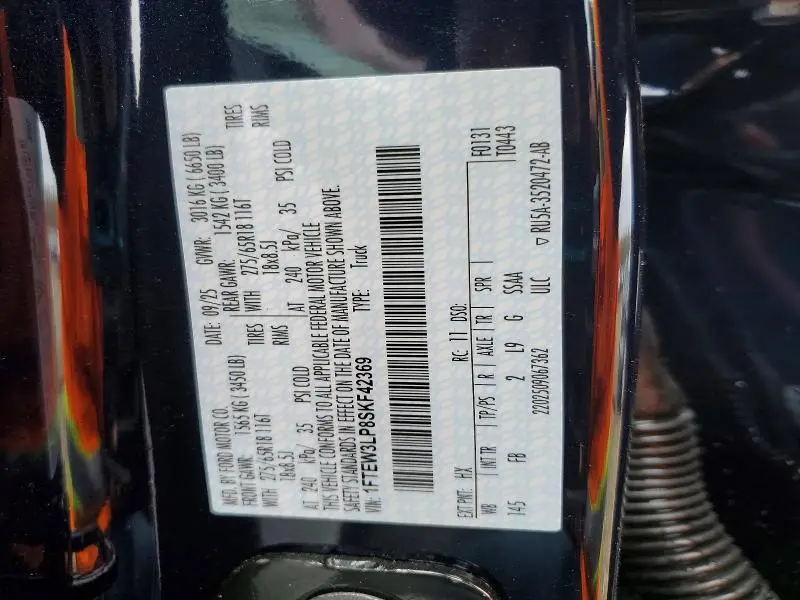 2025 FORD F150 XLT  