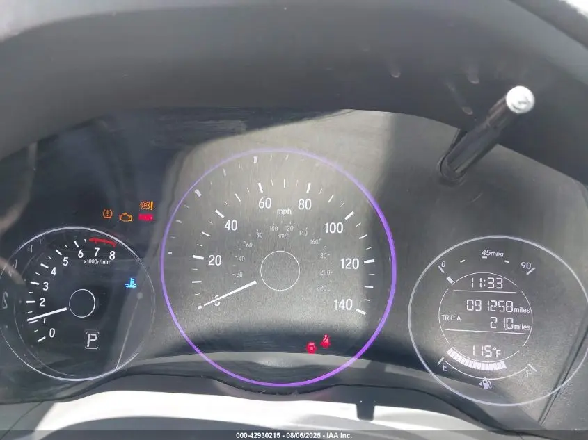 2019 HONDA HR-V LX