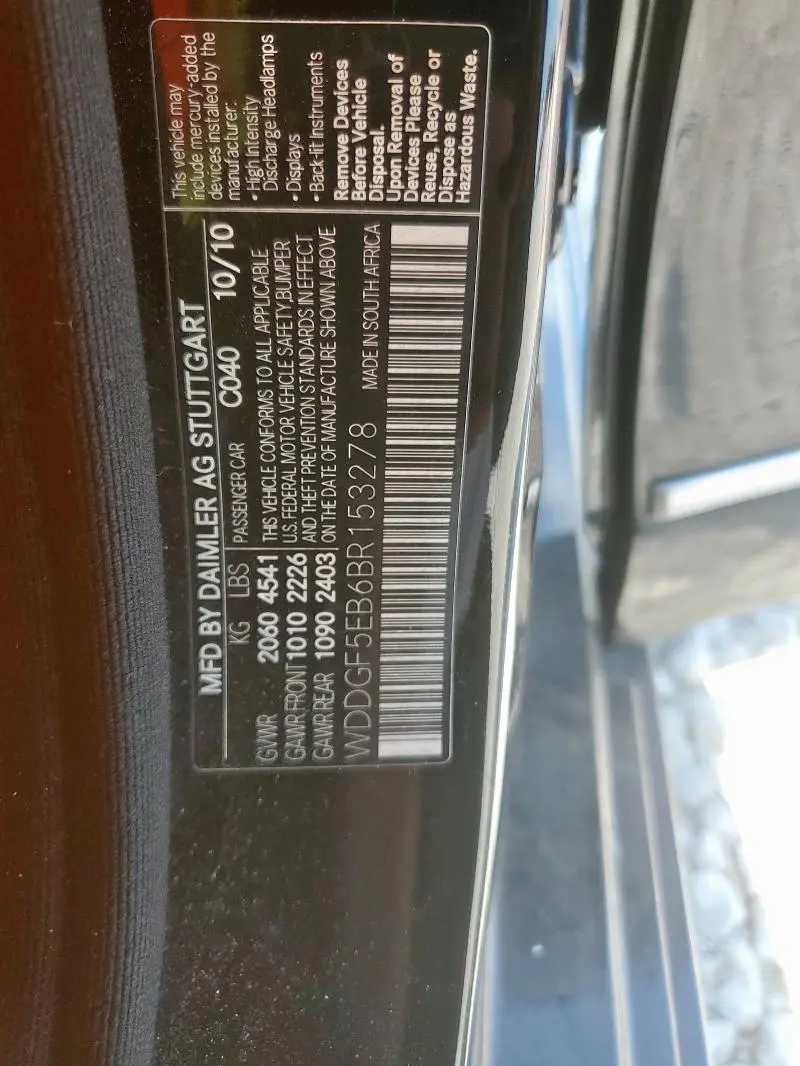2011 MERCEDES-BENZ C 300  