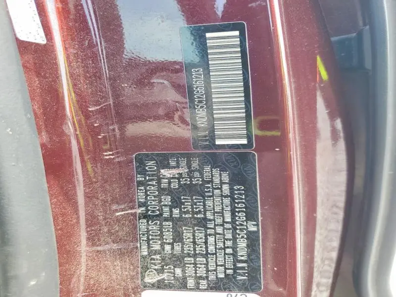 2016 KIA SEDONA LX  
