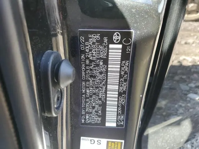 2022 TOYOTA COROLLA LE