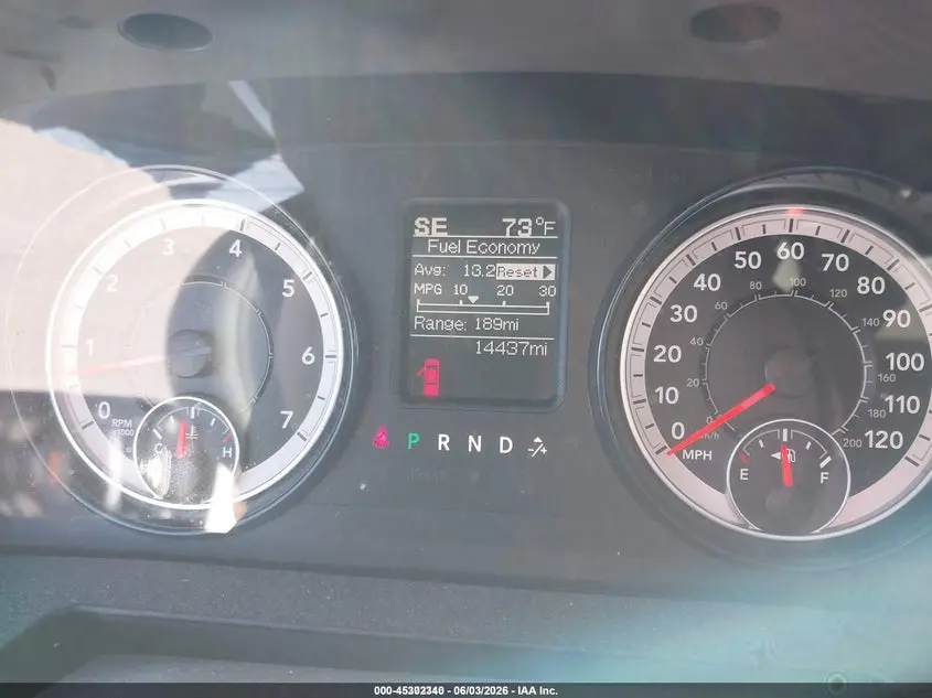 2018 RAM 1500 TRADESMAN  4X2 8' BOX