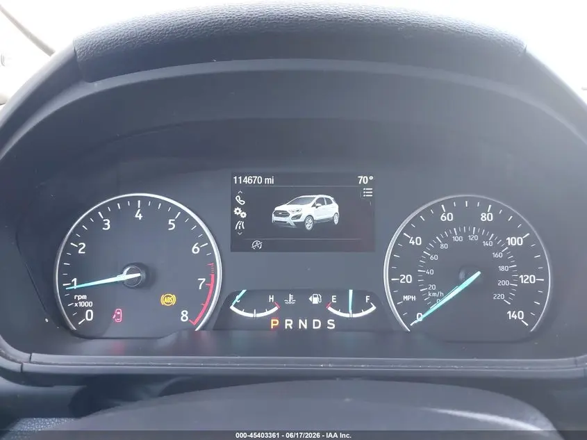 2018 FORD ECOSPORT TITANIUM