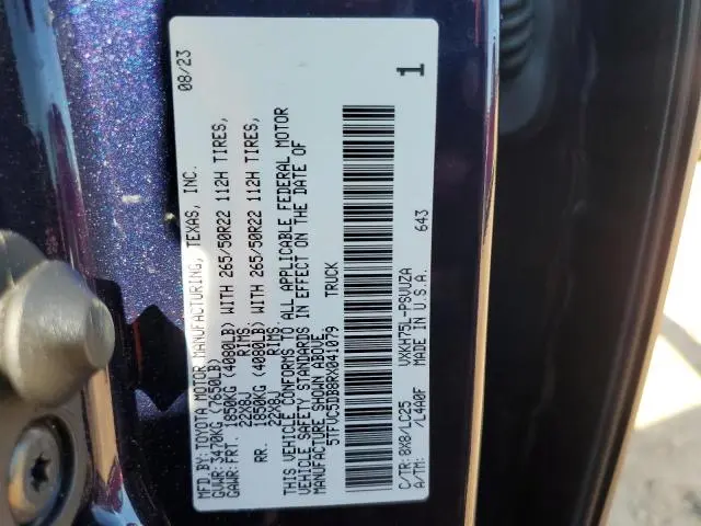 2024 TOYOTA TUNDRA CREWMAX CAPSTONE  