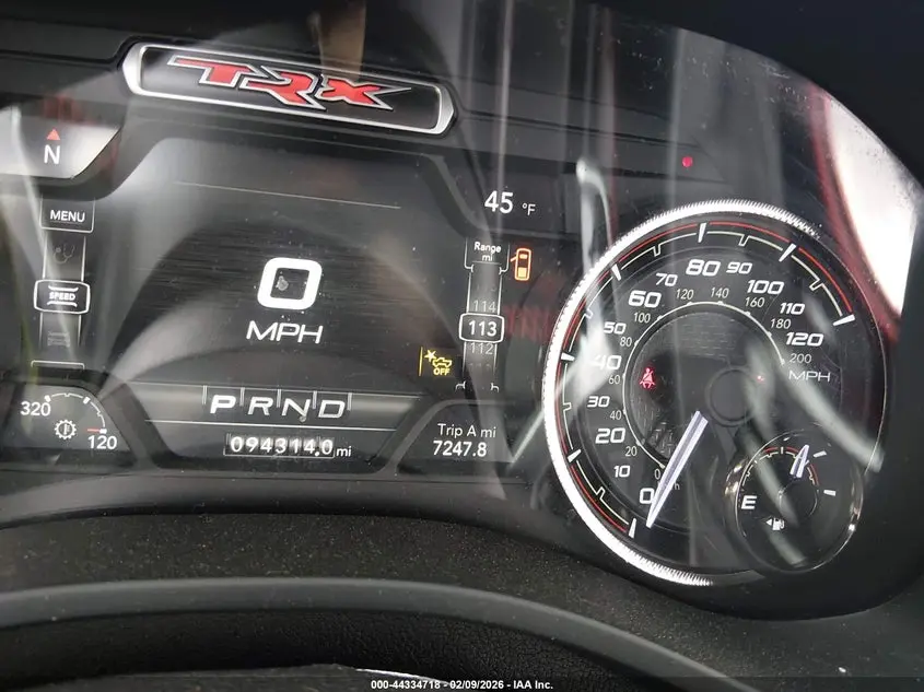 2021 RAM 1500 TRX  4X4 5'7 BOX