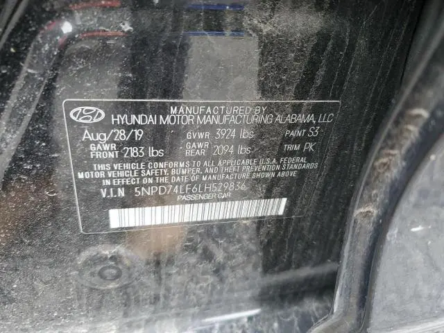 2020 HYUNDAI ELANTRA SE