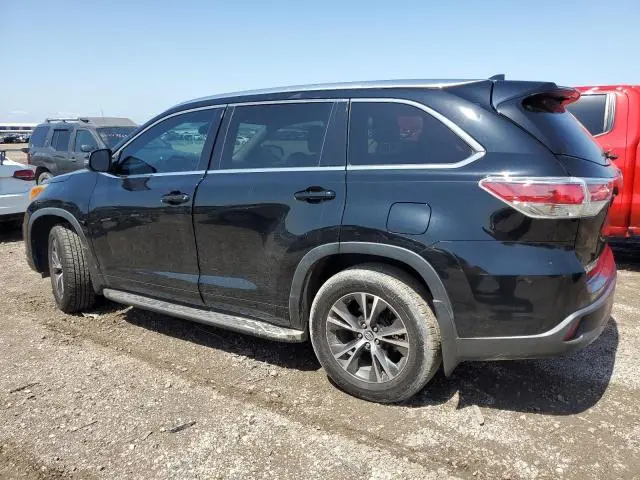 2016 TOYOTA HIGHLANDER XLE  