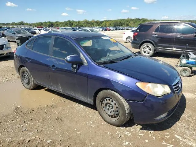2010 HYUNDAI ELANTRA BLUE  