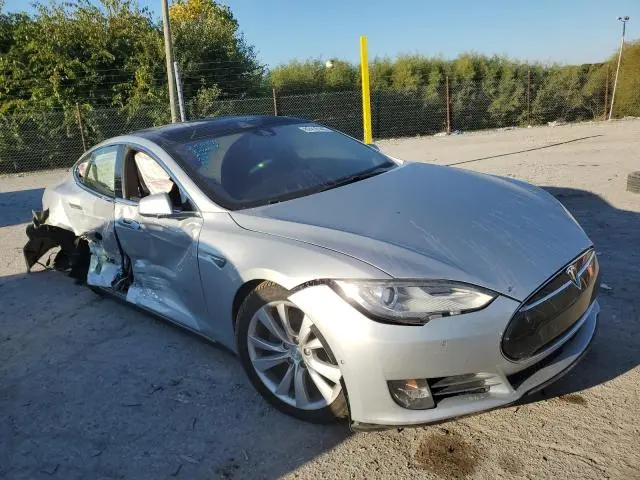 2015 TESLA MODEL S P85D  