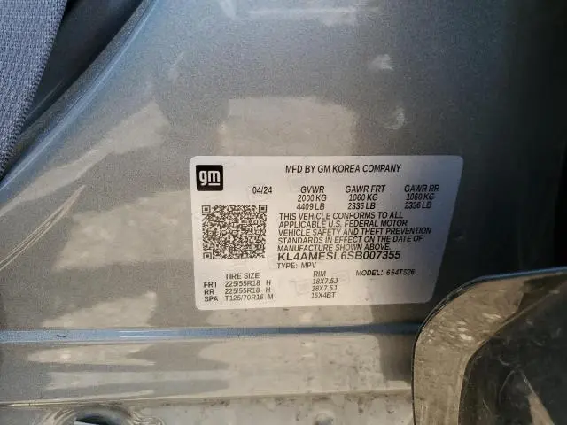 2025 BUICK ENCORE GX SPORT TOURING  