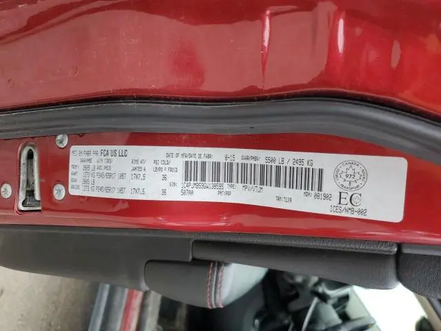 2016 JEEP CHEROKEE TRAILHAWK  