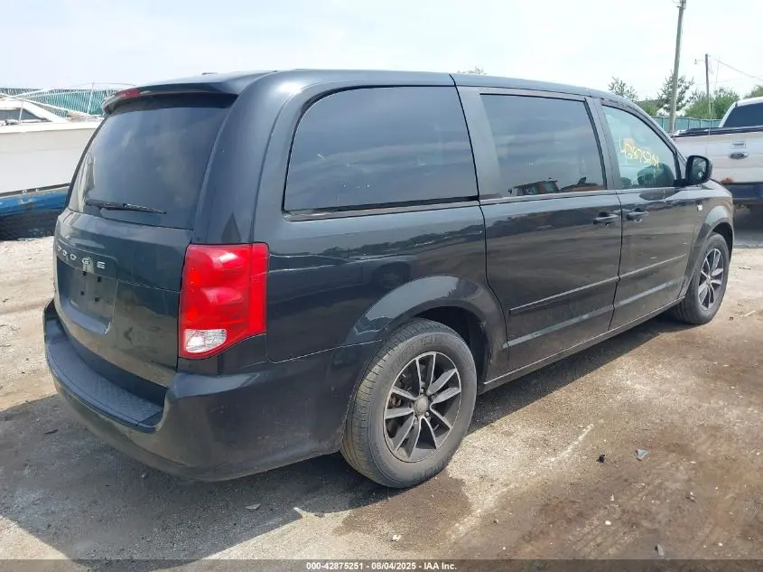 2014 DODGE GRAND CARAVAN SE 30TH ANNIVERSARY