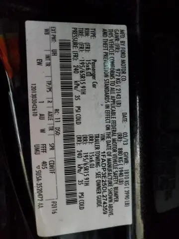 2013 FORD FOCUS S  