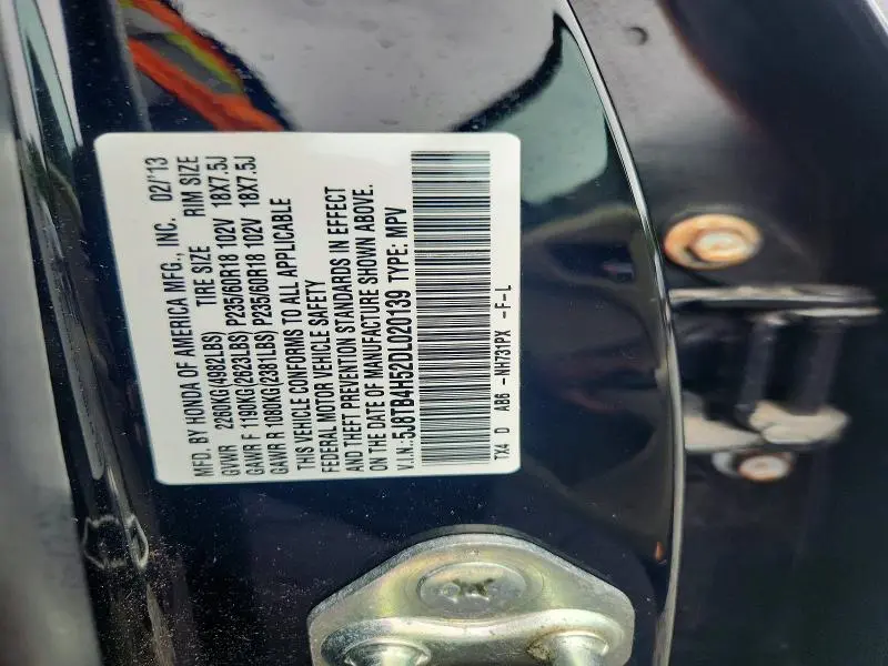2013 ACURA RDX TECHNOLOGY  
