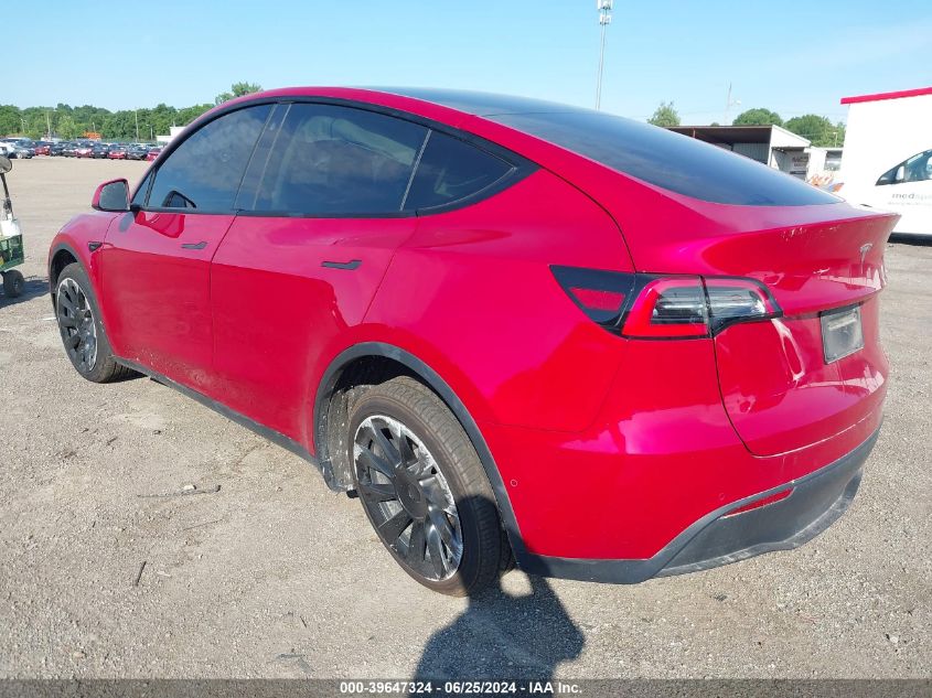 2021 TESLA MODEL Y LONG RANGE DUAL MOTOR ALL-WHEEL DRIVE