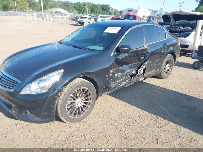 2010 INFINITI G37X  