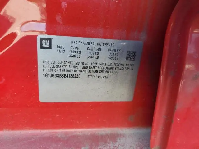 2014 CHEVROLET SONIC RS