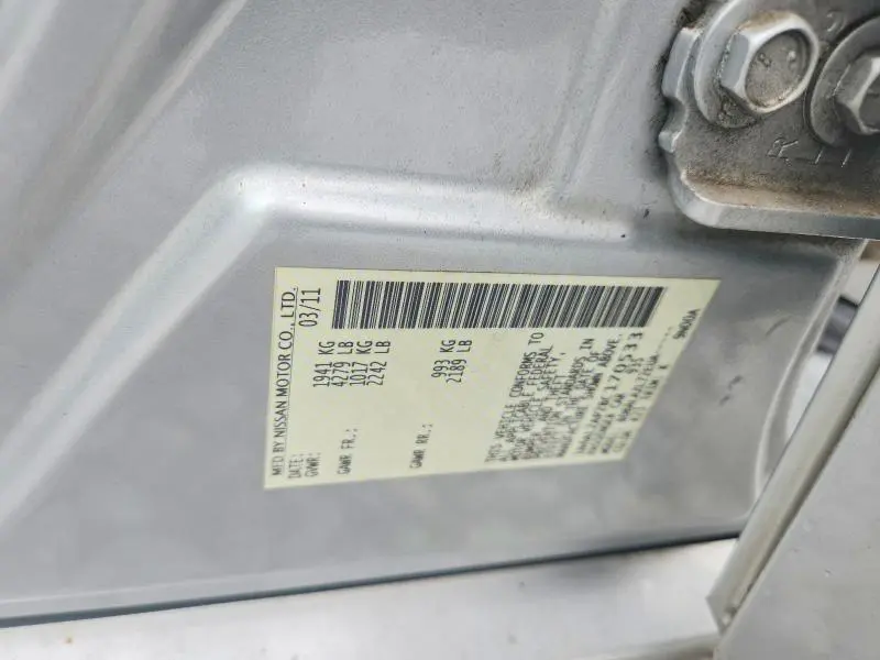 2011 NISSAN ALTIMA 2.5  