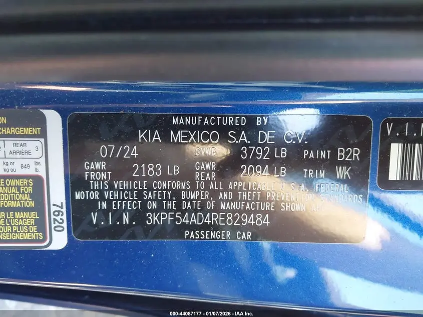 2024 KIA FORTE GT-LINE