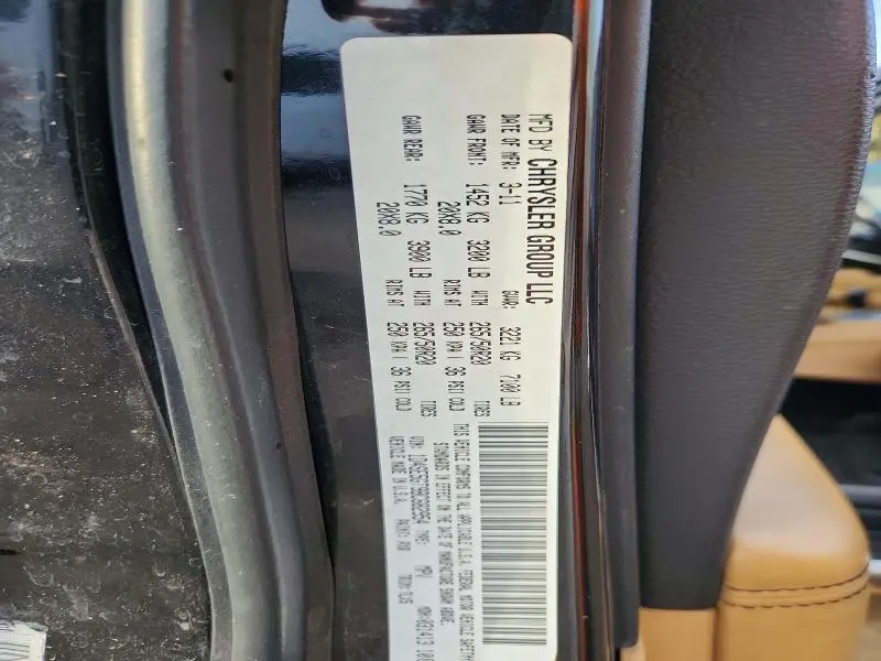 2011 DODGE DURANGO CITADEL  