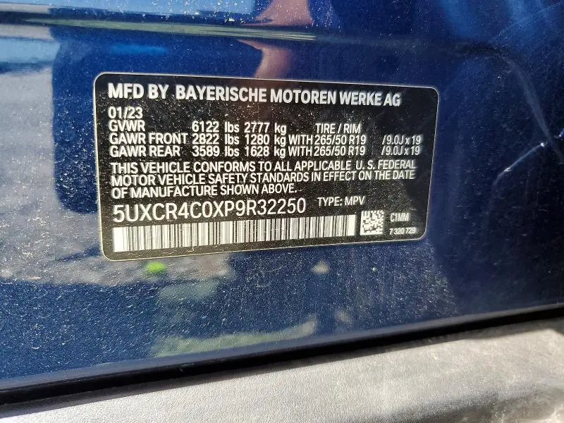 2023 BMW X5 SDRIVE 40I  
