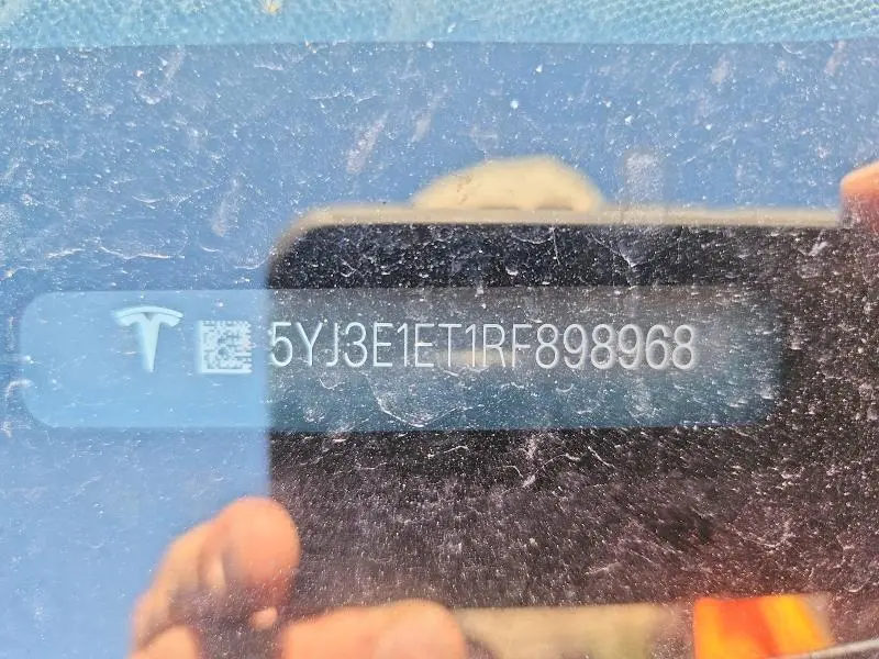 2024 TESLA MODEL 3   