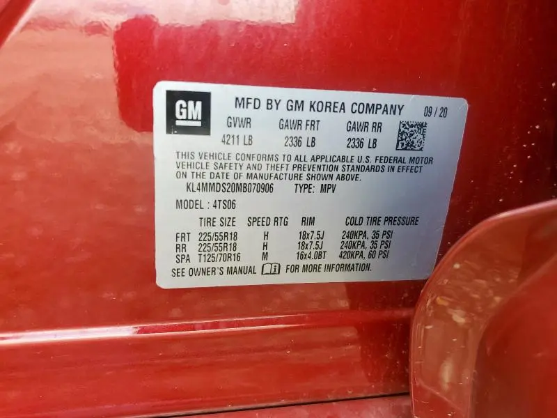 2021 BUICK ENCORE GX SELECT  