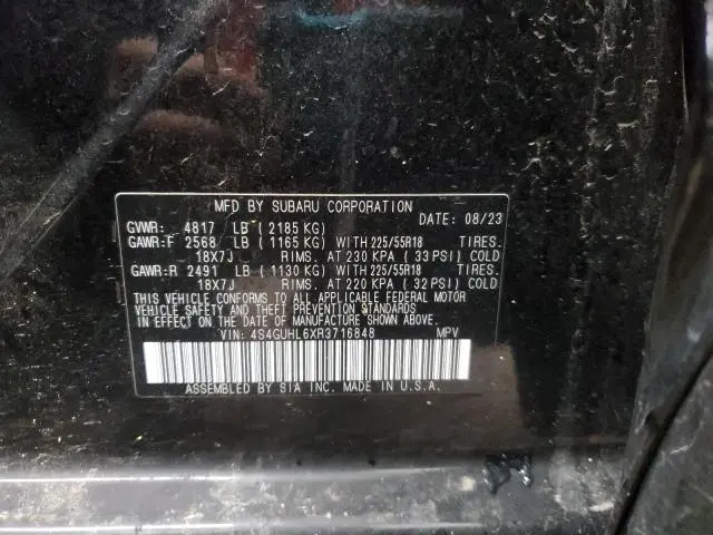 2024 SUBARU CROSSTREK LIMITED