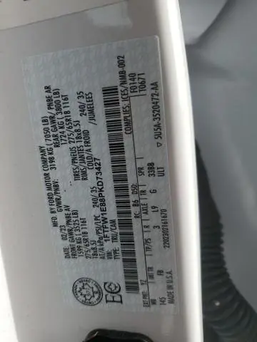 2023 FORD F150 SUPERCREW  