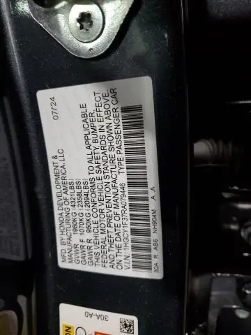 2024 HONDA ACCORD EX  