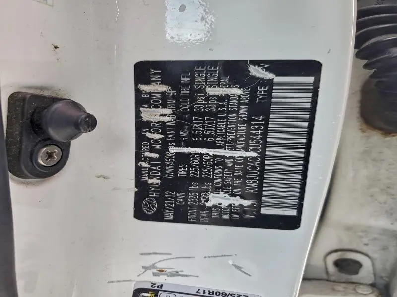 2012 HYUNDAI TUCSON GLS  