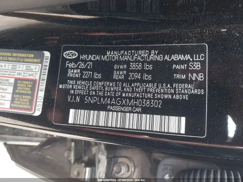 2021 HYUNDAI ELANTRA SEL