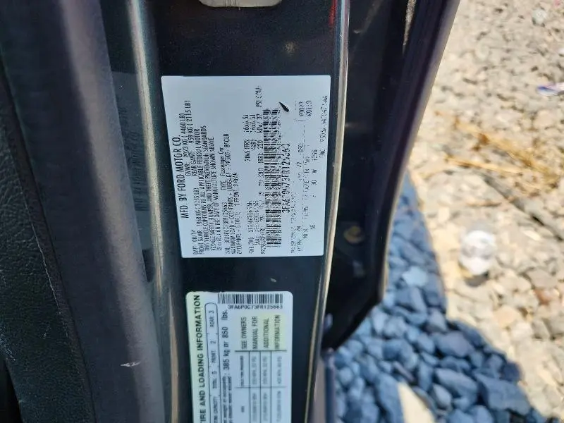 2015 FORD FUSION S  
