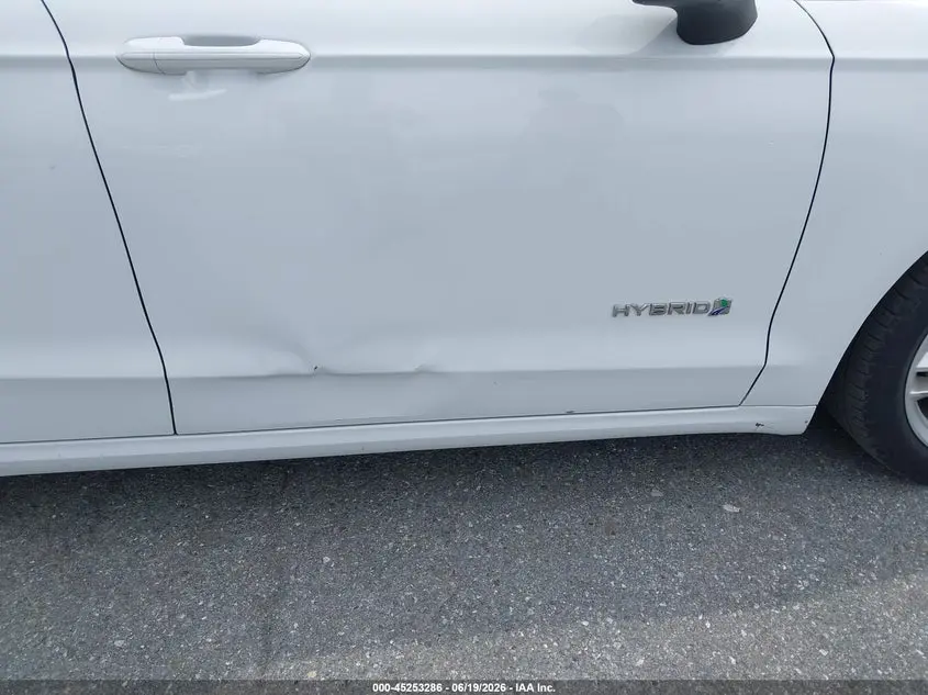 2018 FORD FUSION HYBRID S