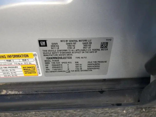 2014 GMC ACADIA SLT-1  