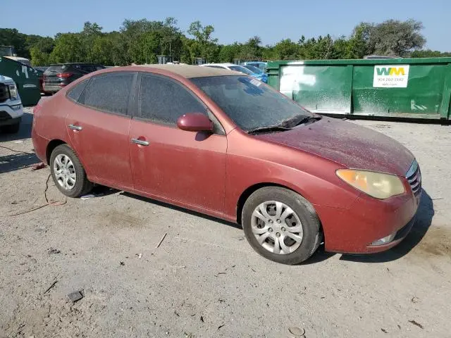 2010 HYUNDAI ELANTRA BLUE