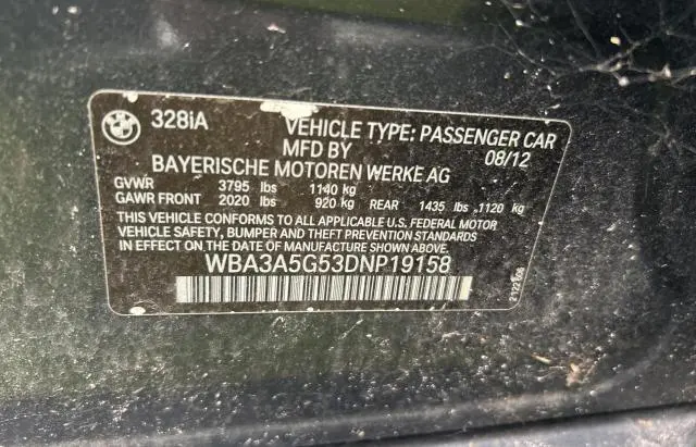 2013 BMW 328 I  