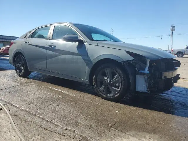2021 HYUNDAI ELANTRA BLUE  