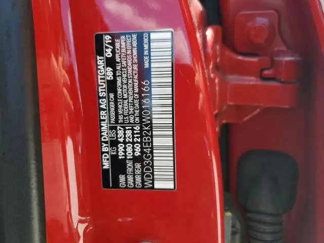 2019 MERCEDES-BENZ A 220  